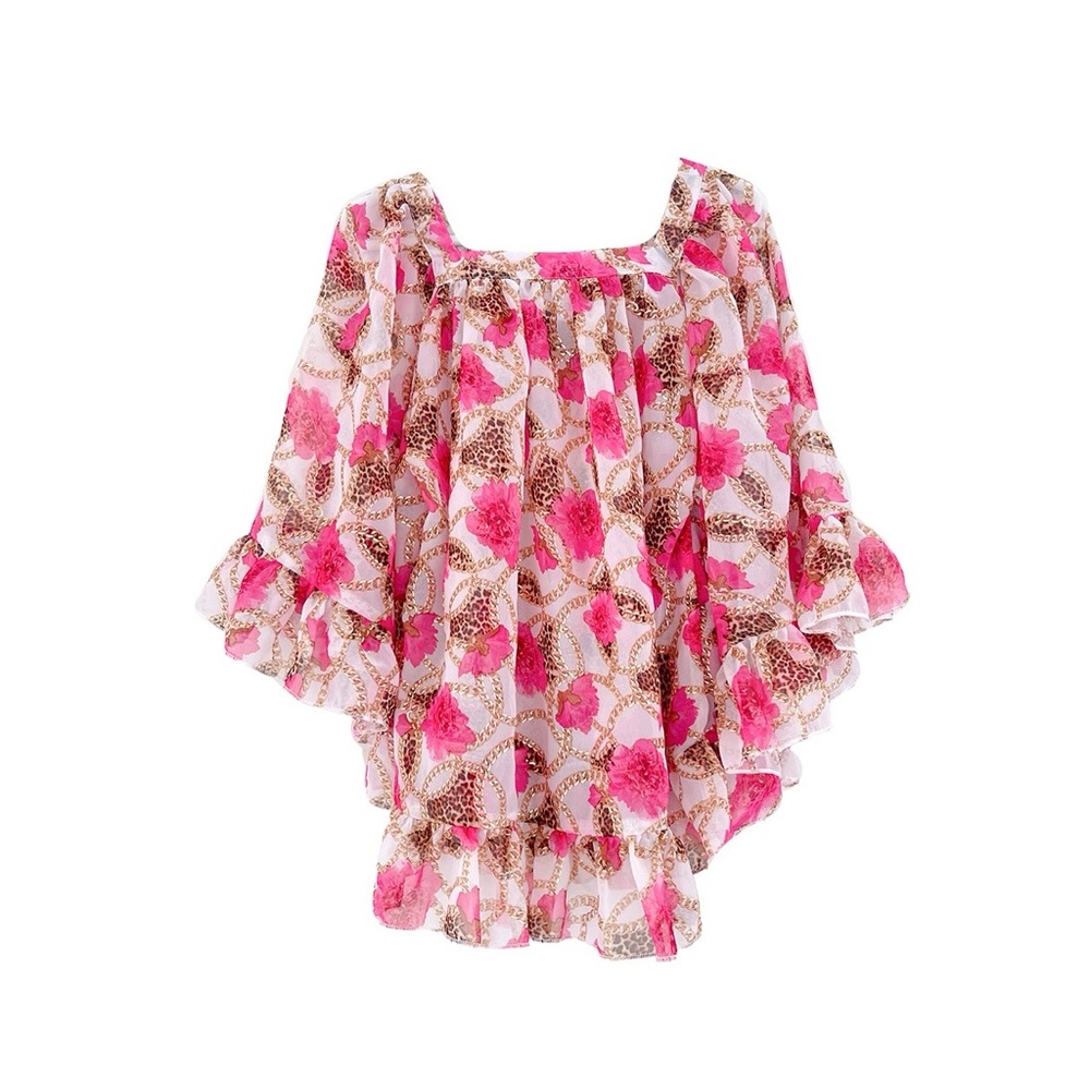 NEW Kate Mack Floral Swim Coverup 5